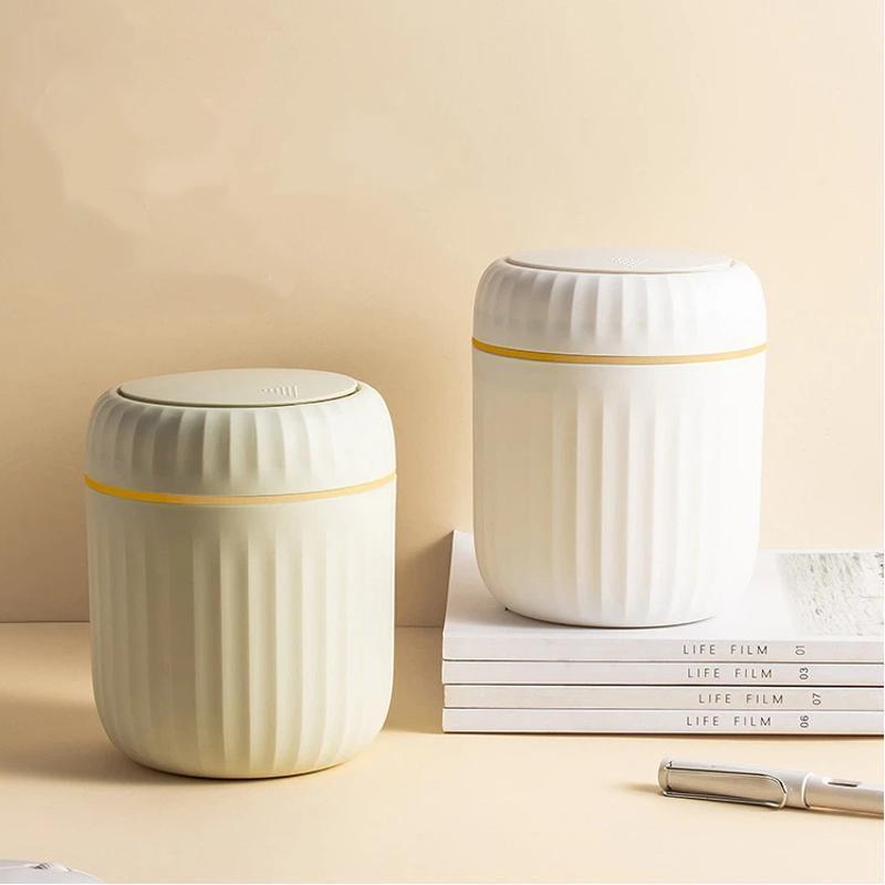 Mini Desktop Trash Can Press T - đánh giá và giá Home Bathroom Trash Can