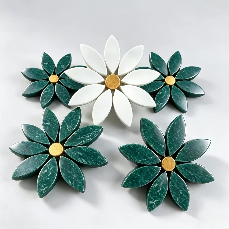 76g/Green and white marble flo - đánh giá và giá Zara Home Bathroom Accessories