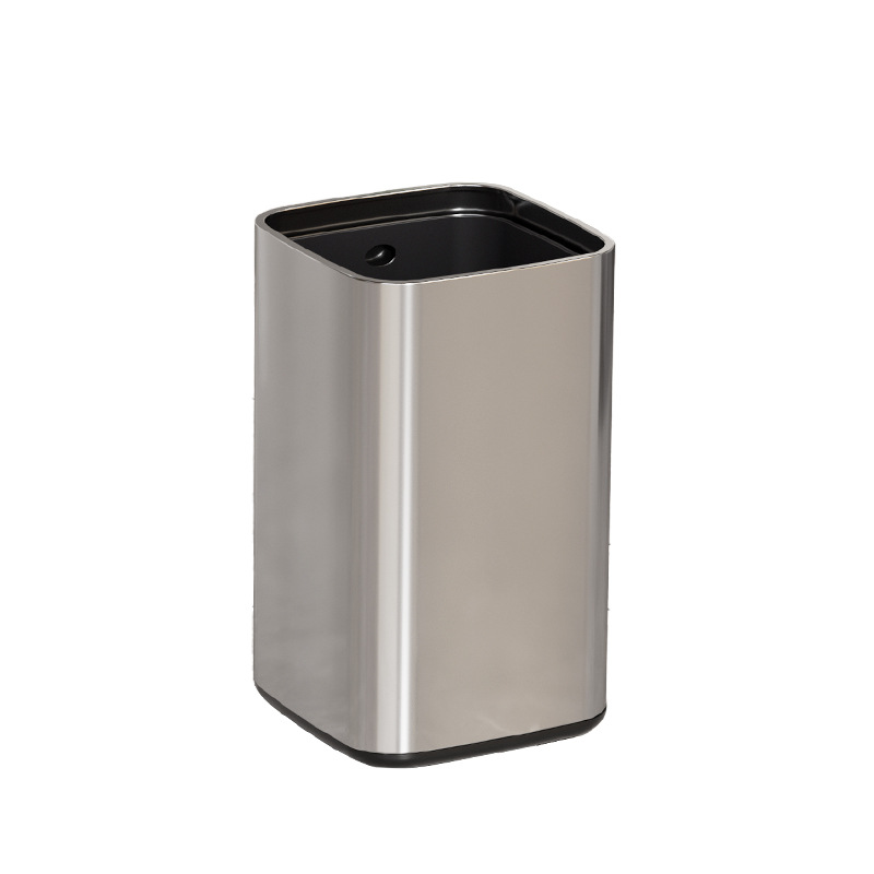 Double-layer Stainless Steel T - đánh giá và giá Home Bathroom Trash Can