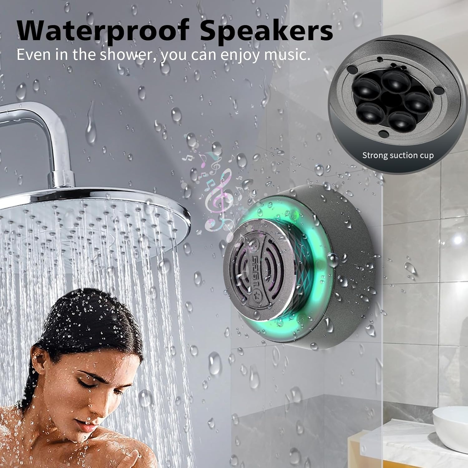 Mini Bluetooth Speaker Shower  - đánh giá và giá Home Bathroom Called