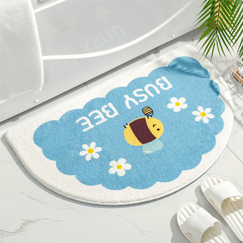 VIKAMA Cartoon Soft Imitation  - đánh giá và giá Home Bathroom Carpet