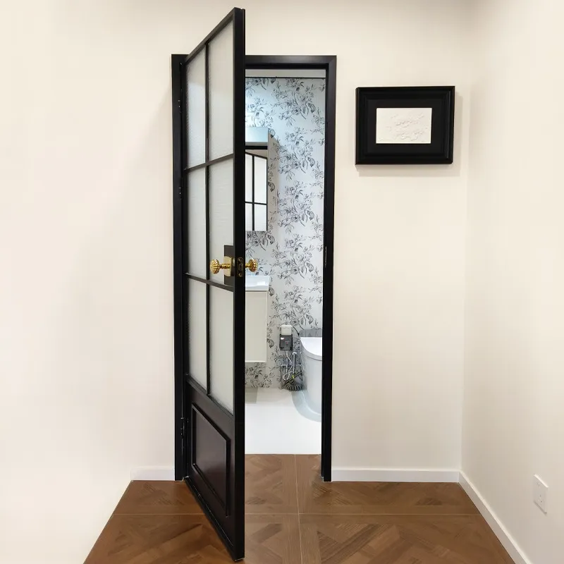Retro French Sliding Glass Doo - đánh giá và giá Home Bathroom Partition