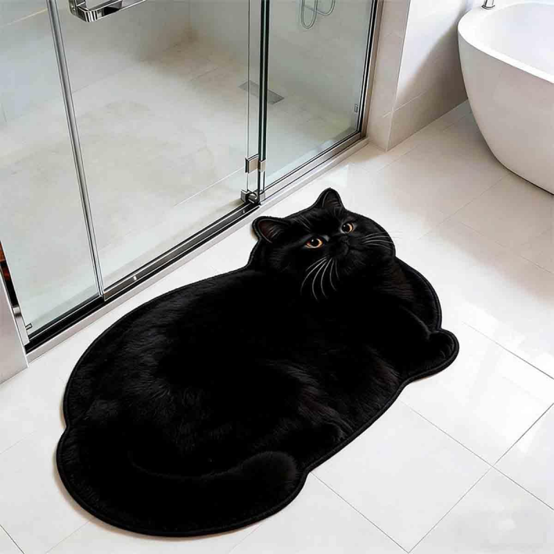 VIKAMA Realistic 3D Fluffy Fat - đánh giá và giá Home Bathroom Carpet