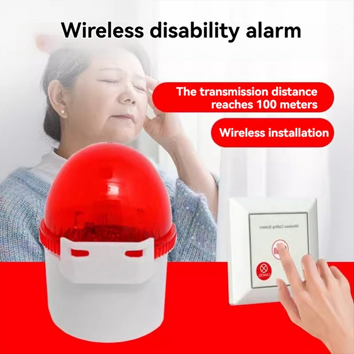 A40I Caregiver Pager Alarm SOS - đánh giá và giá Home Bathroom Called