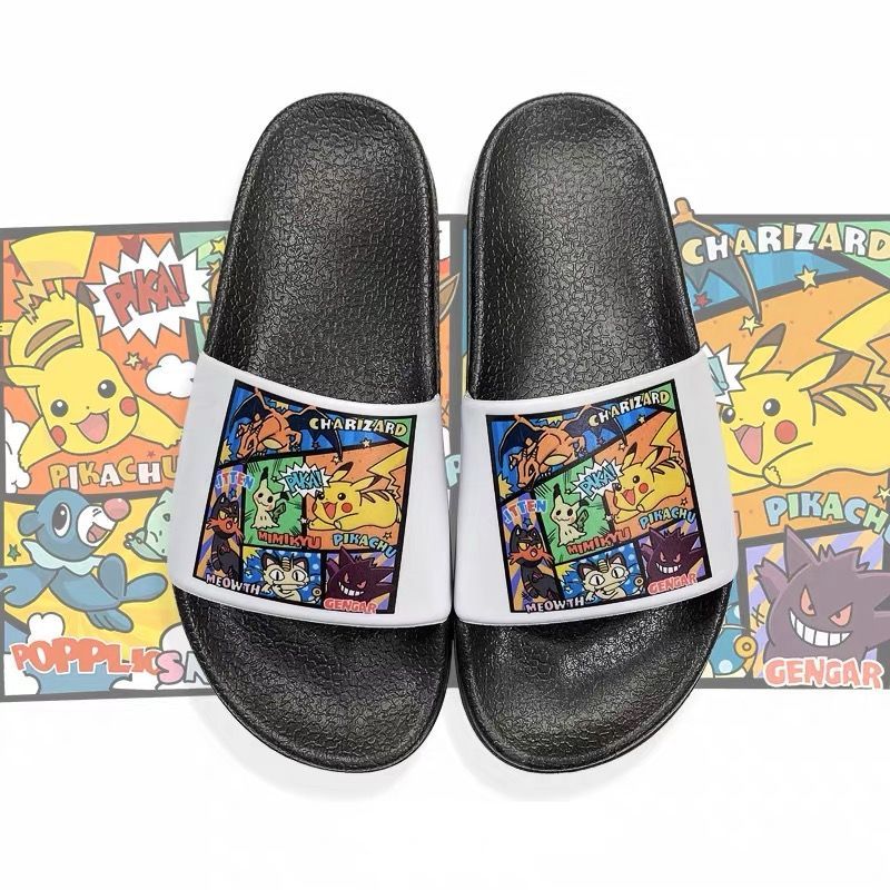Pikachu Anime Non-Slip Slipper - đánh giá và giá Home Bathroom Wear
