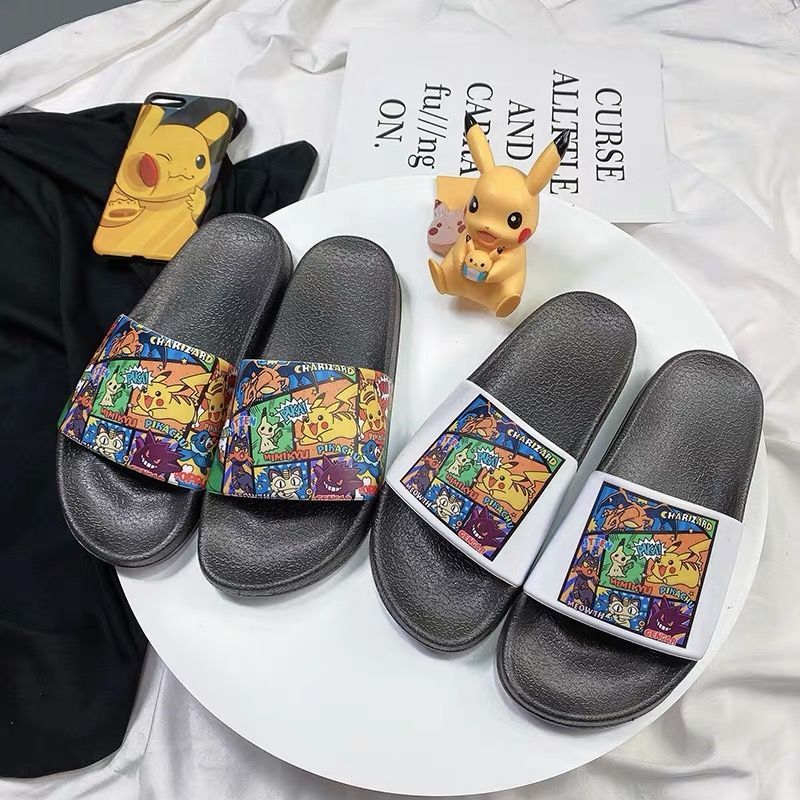 Pikachu Anime Non-Slip Slipper - đánh giá và giá Home Bathroom Wear