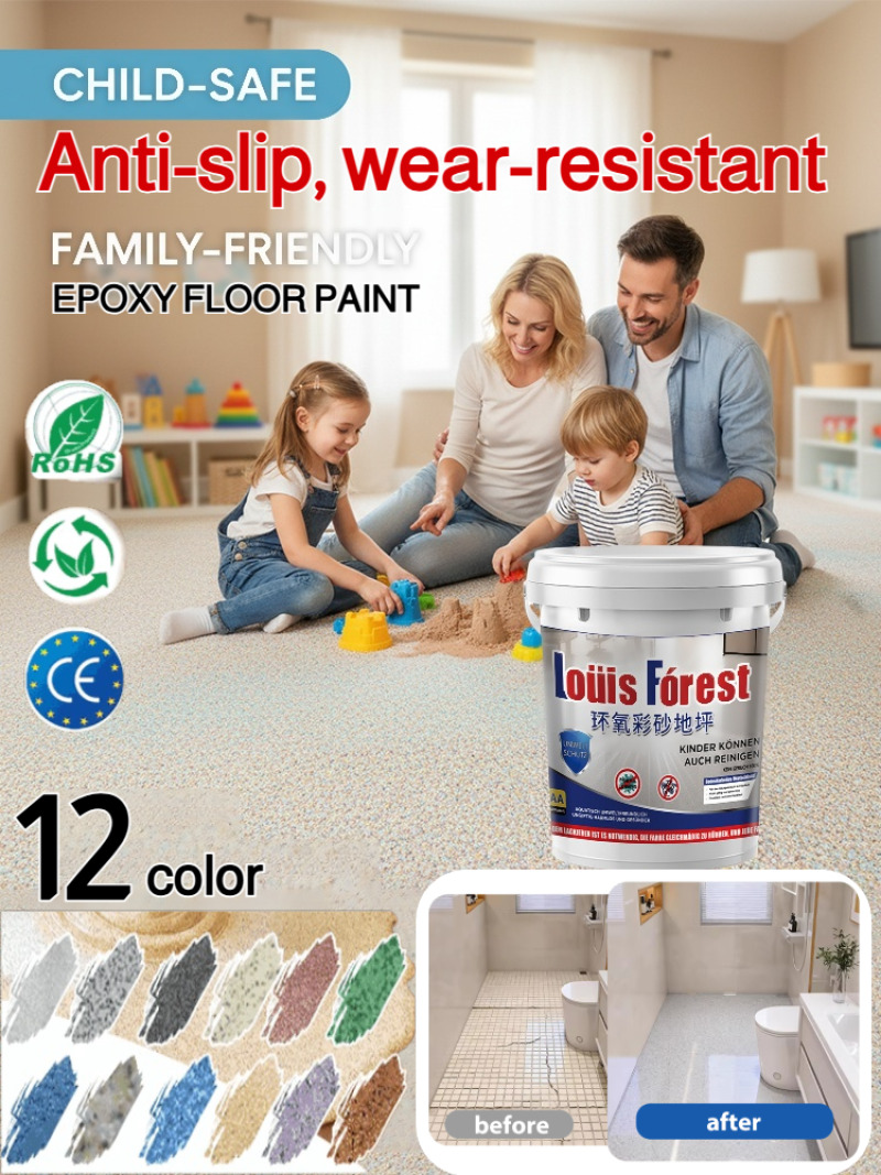 Epoxy Terrazzo Self-Leveling F - đánh giá và giá Home Bathroom Wear