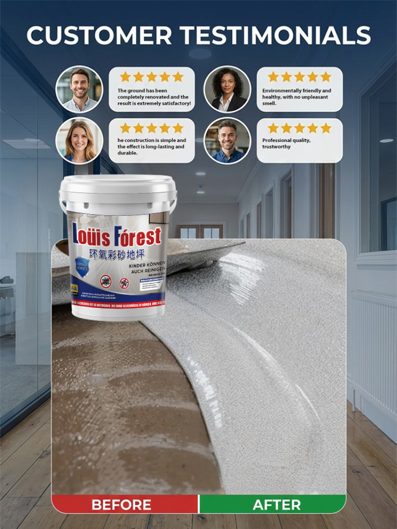 Epoxy Terrazzo Self-Leveling F - đánh giá và giá Home Bathroom Wear