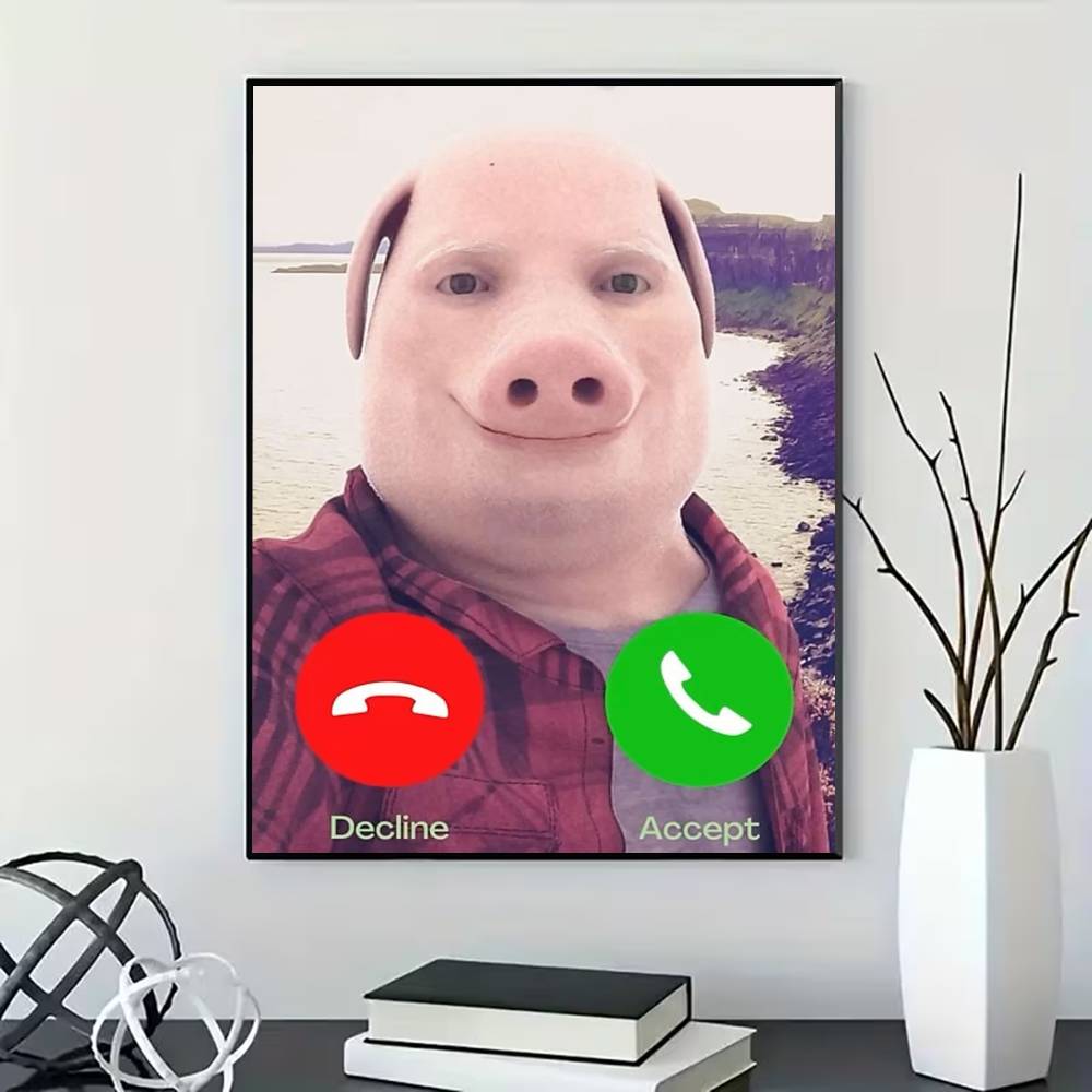 John Pork is Calling Poster fo - đánh giá và giá Home Bathroom Called