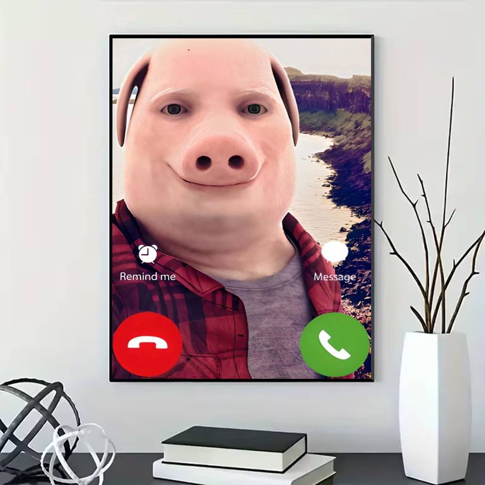 John Pork is Calling Poster fo - đánh giá và giá Home Bathroom Called
