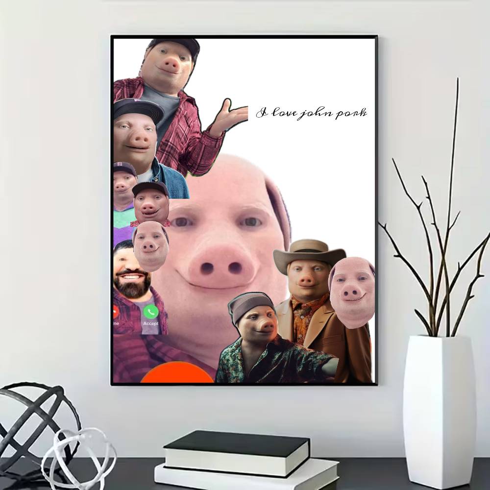 John Pork is Calling Poster fo - đánh giá và giá Home Bathroom Called