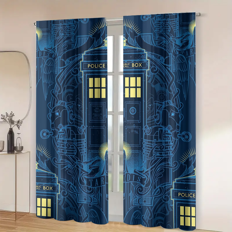 Vintage Blue Graphic Police Ca - đánh giá và giá Home Bathroom Called
