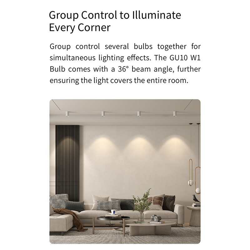 Yeelight GU10 W1 Smart LED Bul - đánh giá và giá Yeelight Light Smart Bulb